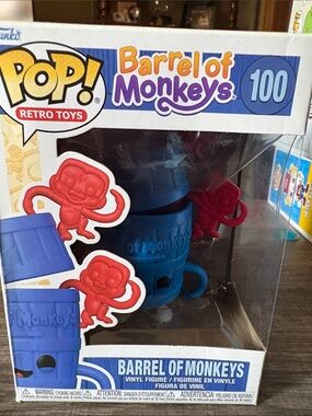 Funko POP! Retro Toys Barrel of Monkeys #100 - Blue